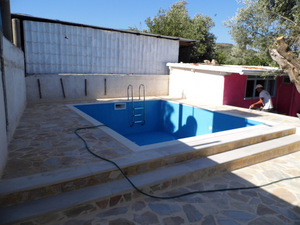COMPLETED SWIMMING POOL